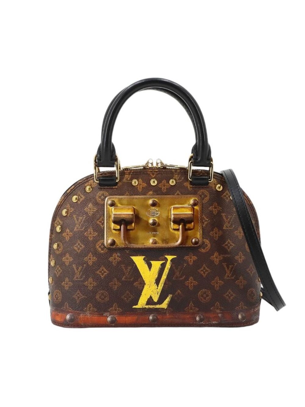 Louis Vuitton Monogram Alma BB Time Trunk Transformed 2-Way Bag